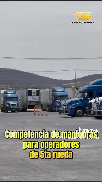 Competencia de Maniobras para Operadores de Tractocamión