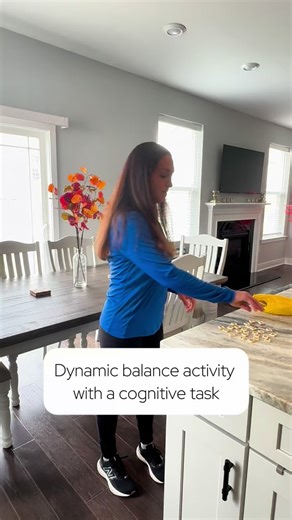 The Note Ninjas | Dynamic Balance with a Cognitive Twist 🔠 Want to take your patient’s balance training to the next level? Incorporate pivoting and trunk... | Instagram