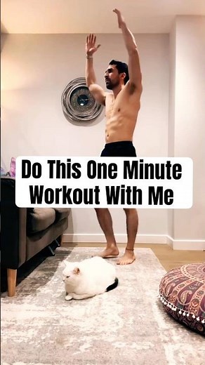 Do This One Minute Workout With Me For Beginners. Simple and Effective!