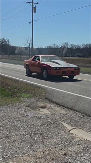 1986 Chevrolet camaro burnout
