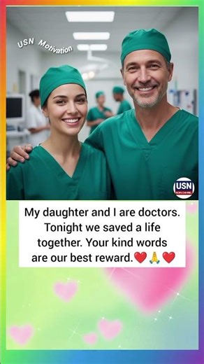 Father & Daughter Doctors Save a Life Together | A Powerful Moment in Healthcare ❤️