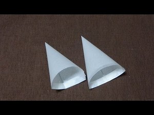 基本のコルネの作り方、オーブンシート（クッキングシート）を使う方法