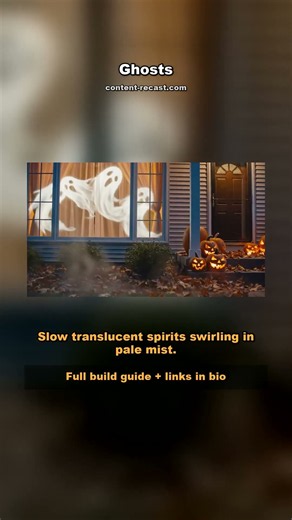 Ghosts — Halloween Window Projection (Free Loop + Gear List)