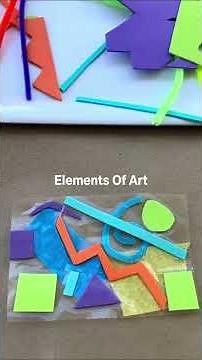 Sun Catcher Art Lesson - Using Basic Art Elements