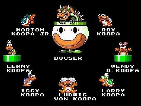 Super Mario World: Super Mario Advance 2 - All Bosses Complete (Gameplay/Walkthrough)