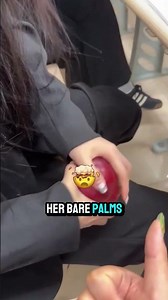 Girl Splits Apple Into Perfect Pieces Using Bare Hands