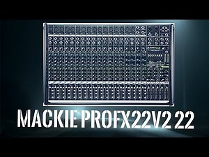 Mackie PROFX22V2 22mixer||mixer bord||