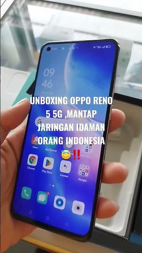 INBOXING OPPO RENO 5 5G ‼️