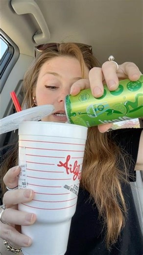 Diet Lemonade + Lime Slush?