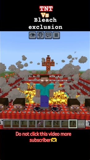 Minecraft TNT vs blaze explosion 💥💀 #minecraft #gaming #emotional