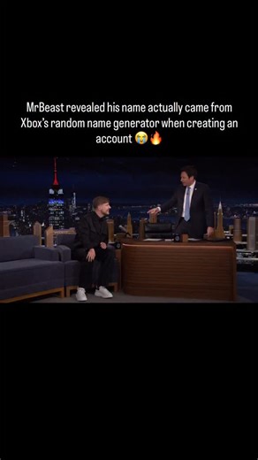 StarBuzz & Streamers on Instagram: "Many people know MrBeast as the famous YouTuber behind massive challenges and viral stunts, but few know the origin of his unique nickname. He recently shared that it wasn’t carefully planned it came from Xbox’s random name generator when he created an account. This surprising revelation shows that even global internet stars can have completely accidental beginnings, turning something random into a brand recognized worldwide."