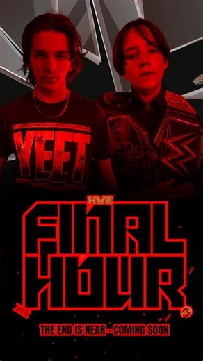 Prepare for the end. #HWEFinalHour drops unexpectedly.