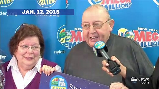 Lottery winners over the years
