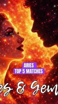 Aries Love Compatibility – The 5 Zodiac Signs That Match Aries the Best ❤️ #aries