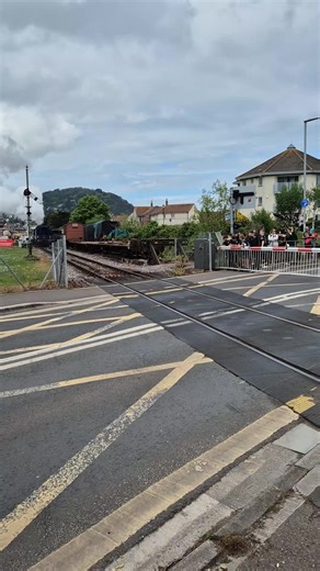 Sir Nigel Gresley Departs West Somerset Railway