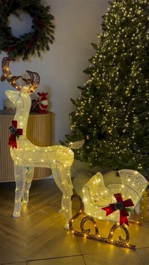 💡😍 It’s time to light up your holidays! 🎄✨ 🎁 THIS WEEKEND ONLY — save 20% OFF selected Christmas lighting with code ‘XMAS20’ at checkout! 🛍️💫 🦌✨ Including this Everglow Light-Up Reindeer & Sleigh Decoration — now ONLY £52! 🎅💚 👉 https://bit.ly/475RKpL 🛒 Shop online at wilko.com | ❄️ T&Cs apply | Wilko