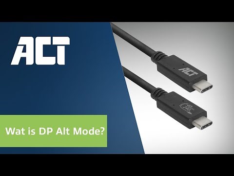 ACT Connectivity | USB-C DP Alt Mode uitgelegd