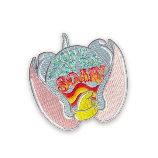 Dumbo Fan Art Iron on Patch - Etsy