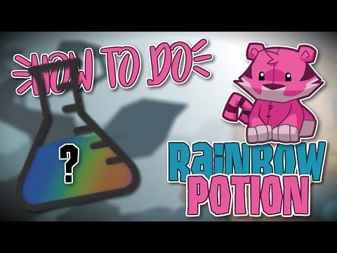 How to Make the RAINBOW Potion! | Animal Jam Tutorial