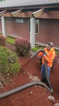 Homemade Mulch/ Bark Blower