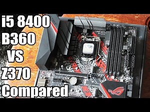 Does a B360 Hurt i5 8400 Performance? (Feat Asus Strix B360-G)