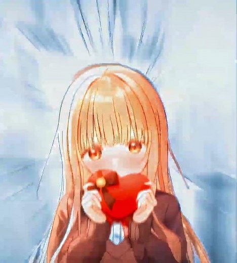 Orange hair girl owns this entire anime #theangelnextdoor #anime