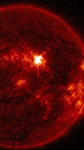 NASA Captured a Powerful Solar Explosion #sun