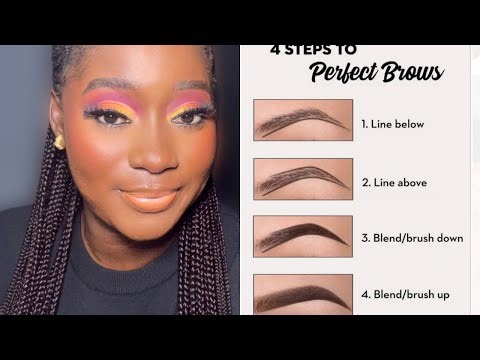 BEGINNER BROW TUTORIAL 🔥/ Easy Step-by-step Natural Brows 2025