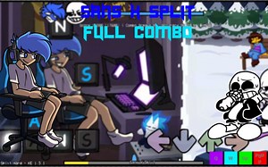 【FC】SANS X SPLIT(HARD)『Friday Night Funkin模组』