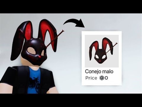 GET FREE LIMITED ITEMS *Rabbit Mask* Roblox 2026⚫️😱