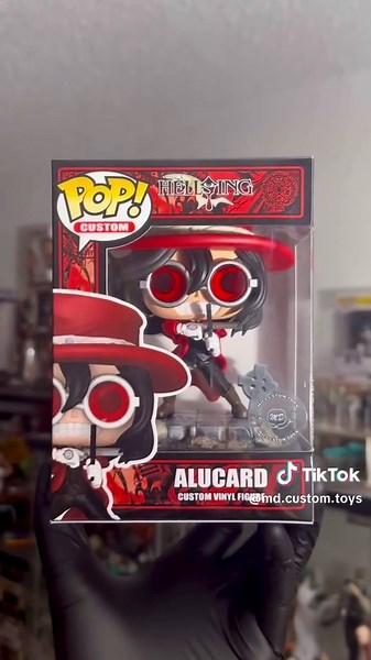 Custom Alucard Funko Pop - Hellsing Ultimate Figures