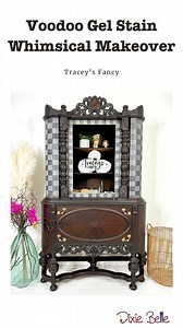 Ready to add a little whimsy to your next project? 🎨 Voodoo Gel Stain is the perfect way to give furniture or décor a playful yet polished look! Its rich, deep tones and easy application make it perfect for creating unique, one-of-a-kind finishes. Whether you're going for a vintage feel or adding character to a modern piece, Voodoo Gel Stain lets you experiment with layers and textures to bring your vision to life. What fun, whimsical makeover are you planning to use it on? We’d love to see you