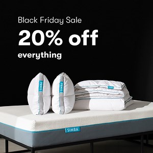 You've already upgraded bedtime. Now you can treat yourself - or your loved ones - to even better sleep. Save 20% on the whole Simba range this Black Friday. Shop now while stocks last. | Simba Sleep | Facebook