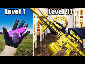 Airsoft Guns from Level 1 to 100!