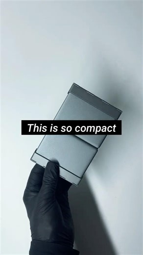 This is so compact. #tech #gadgets #compact