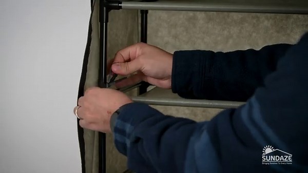 SUNDAZE Shoe Racks - How to Assemble Guide – Racks with Covers