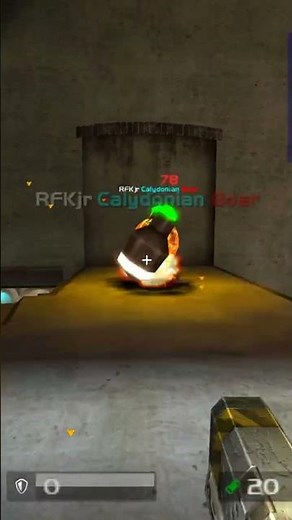 Quake Live: flying pig