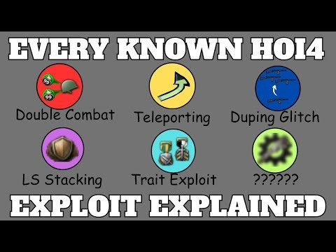 Every HOI4 Exploit explained