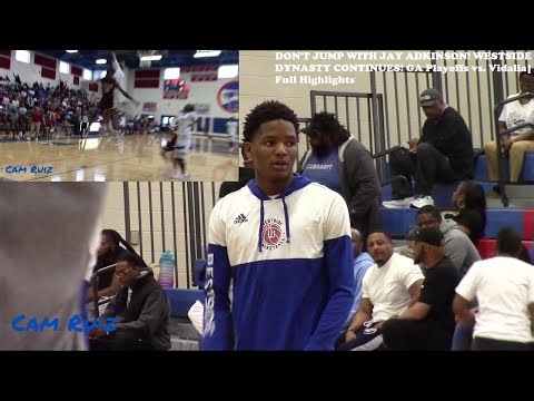 DON'T JUMP WITH JAY ADKINSON! WESTSIDE DYNASTY CONTINUES! GA Playoffs vs. Vidalia| Full Highlights