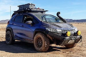 A Lifted Honda Fit Modified for Off-roading - Compact Overland Build