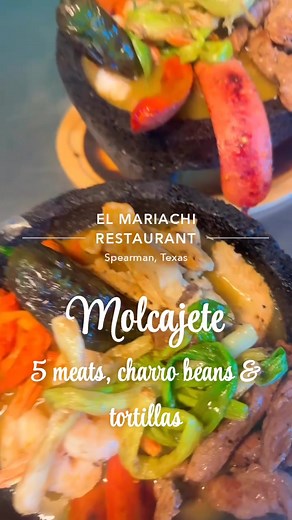 One of our Signature Plates: MOLCAJETE ❤️ | El Mariachi Restaurant
