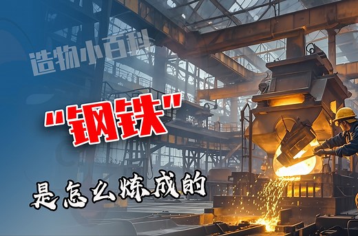 钢铁是怎么炼成的？把矿石烧结，再还原提炼，整个过程令人惊叹