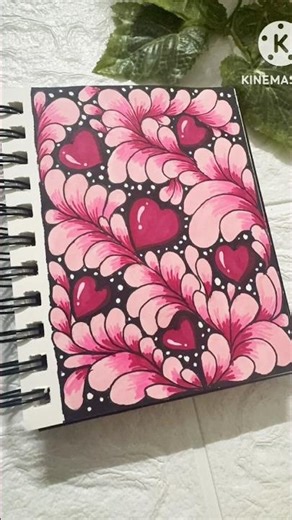 Let’s draw pink pattern#shortviral #patternarttutorial #patternartdesign #patternartwithcolour