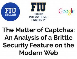 The Matter of Captchas: An Analysis of a Brittle Security Feature on the Modern Web | Proceedings of the ACM Web Conference 2024