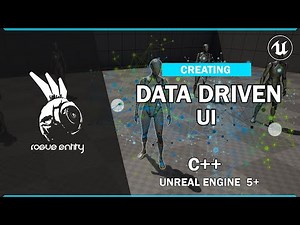Create Data Driven UI in Unreal Engine 5