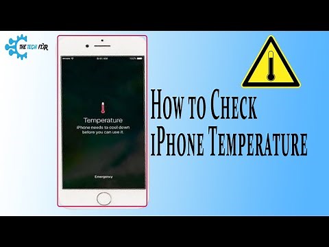 How to Check iPhone Temperature to Avoid Overheating Alert || Must Connect Charger to Use the App!!