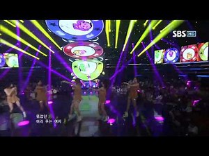 PSY [Gangnam Style] @SBS Inkigayo Popular song 20120812