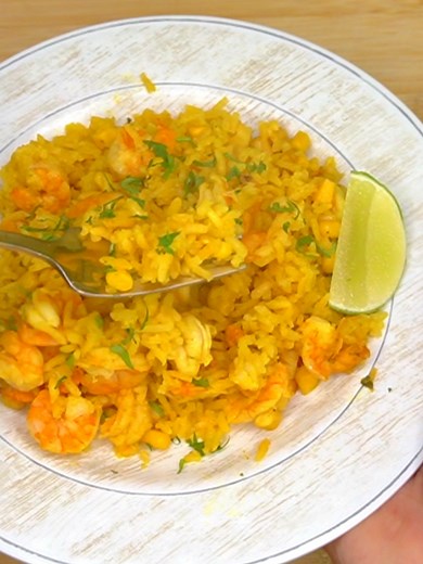 Delicioso Arroz con Camarones: Receta Fácil y Sabrosa