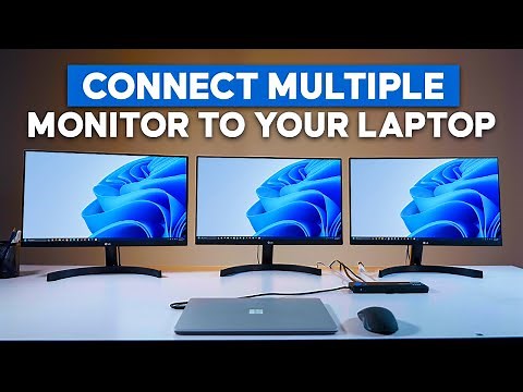 Connect 3 MONITORS to Your Laptop - OREI SplitExtend 4K HDMI Splitter