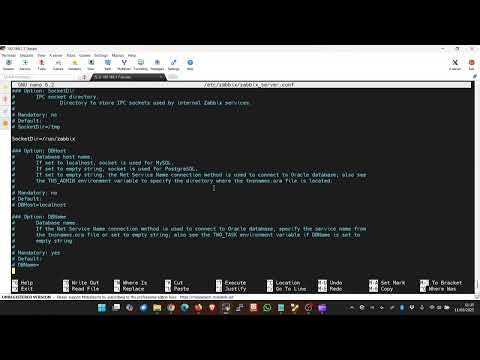 Zabbix - Instalação do SERVER / FRONT, e conexão ao banco restaurado